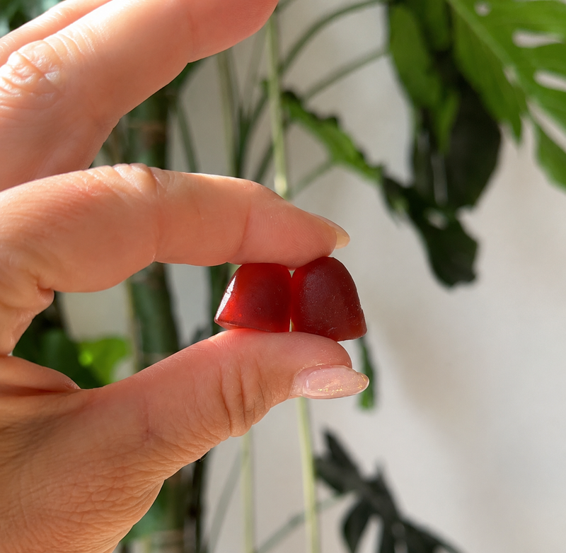 Twee gummies in de ochtend